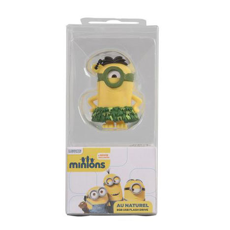Au Naturel 8GB Minions USB Flash Drive Memory Stick   Angle 2